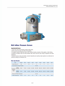 Inflow Pressure Screen