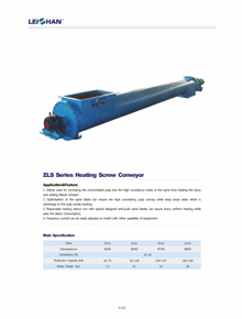 Heating Screw Conveyor