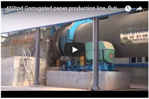 450tpd Corrugated Paper Production Line